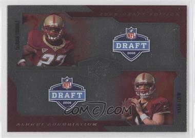 2008 Upper Deck Draft Edition - [Base] #203 - Alumni Association - DeJuan Tribble, Matt Ryan