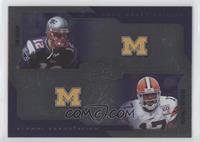 Alumni Association - Tom Brady, Braylon Edwards [EX to NM]