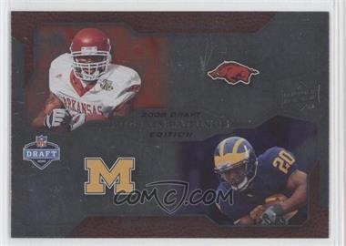 2008 Upper Deck Draft Edition - [Base] #214 - Pigskin Pairings - Darren McFadden, Mike Hart