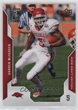 2008 Upper Deck Draft Edition - [Base] #22 - Darren McFadden