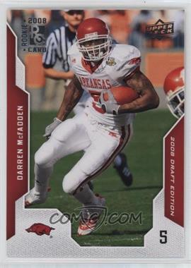 2008 Upper Deck Draft Edition - [Base] #22 - Darren McFadden