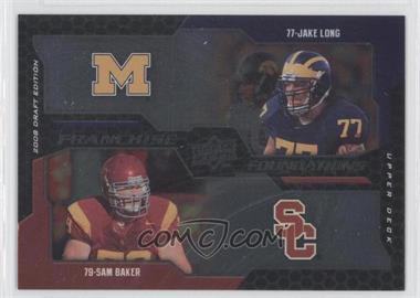 2008 Upper Deck Draft Edition - [Base] #228 - Franchise Foundations - Sam Baker, Jake Long