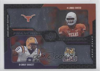 2008 Upper Deck Draft Edition - [Base] #229 - Franchise Foundations - Early Doucet, Limas Sweed