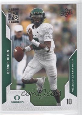 2008 Upper Deck Draft Edition - [Base] #24 - Dennis Dixon