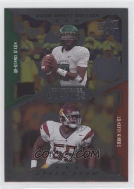 2008 Upper Deck Draft Edition - [Base] #242 - Conference Clashes - Dennis Dixon, Keith Rivers