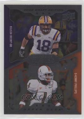 2008 Upper Deck Draft Edition - [Base] #244 - Conference Clashes - Jacob Hester, Kenny Phillips