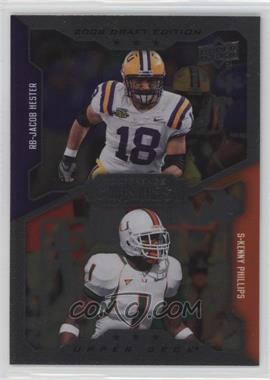2008 Upper Deck Draft Edition - [Base] #244 - Conference Clashes - Jacob Hester, Kenny Phillips