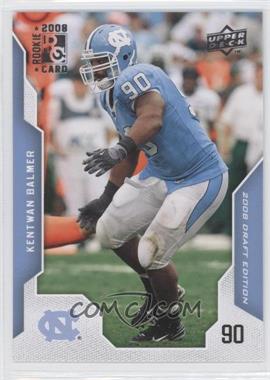 2008 Upper Deck Draft Edition - [Base] #35 - Kentwan Balmer