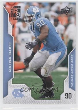 2008 Upper Deck Draft Edition - [Base] #35 - Kentwan Balmer