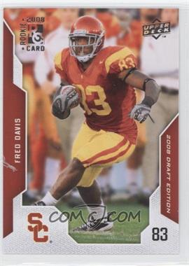 2008 Upper Deck Draft Edition - [Base] #39 - Fred Davis