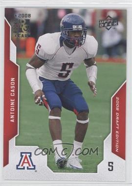 2008 Upper Deck Draft Edition - [Base] #6 - Antoine Cason