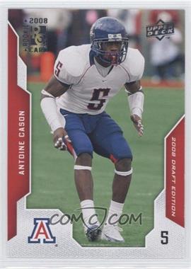 2008 Upper Deck Draft Edition - [Base] #6 - Antoine Cason