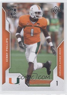 2008 Upper Deck Draft Edition - [Base] #60 - Kenny Phillips