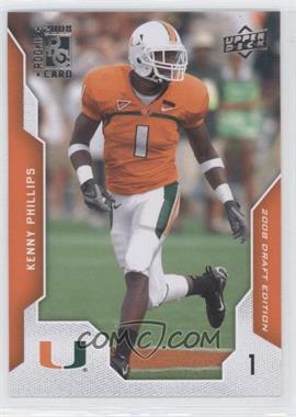 2008 Upper Deck Draft Edition - [Base] #60 - Kenny Phillips