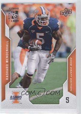 2008 Upper Deck Draft Edition - [Base] #84 - Rashard Mendenhall