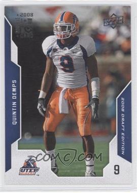 2008 Upper Deck Draft Edition - [Base] #89 - Quintin Demps