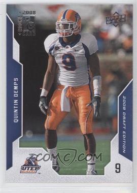 2008 Upper Deck Draft Edition - [Base] #89 - Quintin Demps