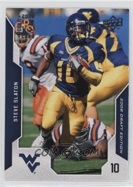 2008 Upper Deck Draft Edition - [Base] #92 - Steve Slaton