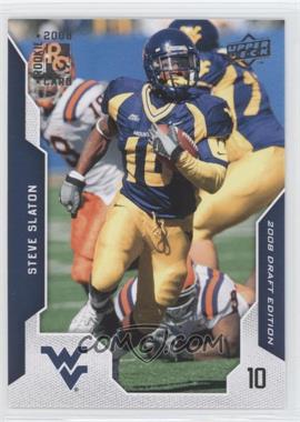 2008 Upper Deck Draft Edition - [Base] #92 - Steve Slaton