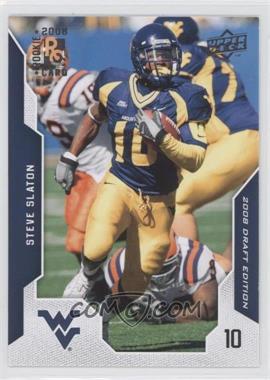 2008 Upper Deck Draft Edition - [Base] #92 - Steve Slaton