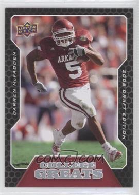 2008 Upper Deck Draft Edition - College Greats #CG3 - Darren McFadden