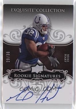 2008 Upper Deck Exquisite Collection - [Base] - Rookie Spectrum Silver #139 - Rookie Signatures - Mike Hart /30