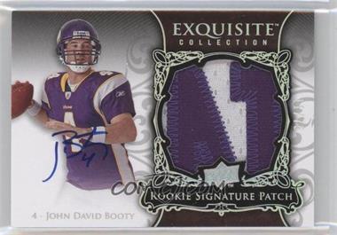 2008 Upper Deck Exquisite Collection - [Base] - Rookie Spectrum Silver #145 - Rookie Signature Patch - John David Booty /75