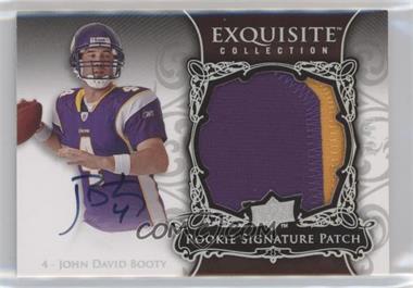 2008 Upper Deck Exquisite Collection - [Base] - Rookie Spectrum Silver #145 - Rookie Signature Patch - John David Booty /75