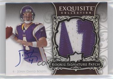 2008 Upper Deck Exquisite Collection - [Base] - Rookie Spectrum Silver #145 - Rookie Signature Patch - John David Booty /75