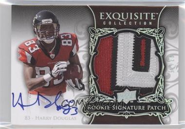 2008 Upper Deck Exquisite Collection - [Base] - Rookie Spectrum Silver #151 - Rookie Signature Patch - Harry Douglas /75