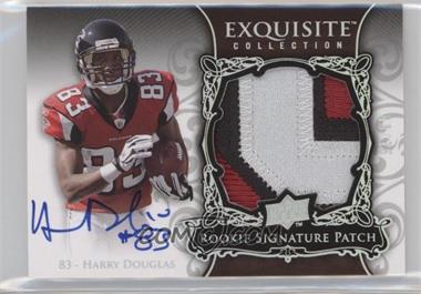 2008 Upper Deck Exquisite Collection - [Base] - Rookie Spectrum Silver #151 - Rookie Signature Patch - Harry Douglas /75