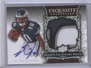 2008 Upper Deck Exquisite Collection - [Base] - Rookie Spectrum Silver #154 - Rookie Signature Patch - DeSean Jackson /75