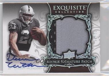 2008 Upper Deck Exquisite Collection - [Base] - Rookie Spectrum Silver #167 - Rookie Signature Patch - Darren McFadden /25