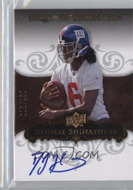 2008 Upper Deck Exquisite Collection - [Base] #110 - Rookie Signatures - DJ Hall /150