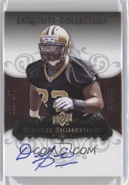 2008 Upper Deck Exquisite Collection - [Base] #113 - Rookie Signatures - DeMario Pressley /150