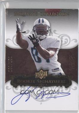 2008 Upper Deck Exquisite Collection - [Base] #137 - Rookie Signatures - Lavelle Hawkins /150