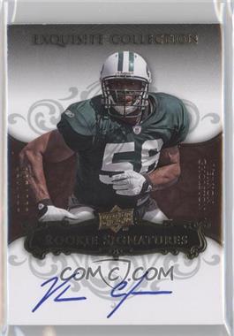 2008 Upper Deck Exquisite Collection - [Base] #142 - Rookie Signatures - Vernon Gholston /150