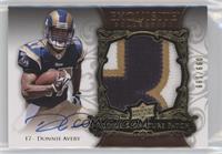 Rookie Signature Patch - Donnie Avery #/199