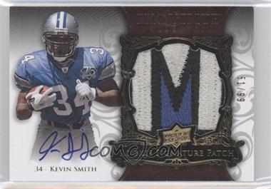 2008 Upper Deck Exquisite Collection - [Base] #172 - Rookie Signature Patch - Kevin Smith /99