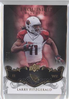 2008 Upper Deck Exquisite Collection - [Base] #2 - Larry Fitzgerald /75