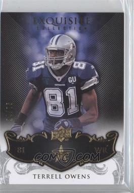 2008 Upper Deck Exquisite Collection - [Base] #28 - Terrell Owens /75