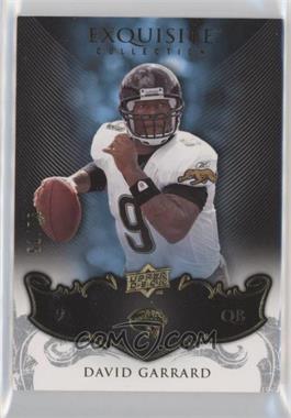 2008 Upper Deck Exquisite Collection - [Base] #46 - David Garrard /75