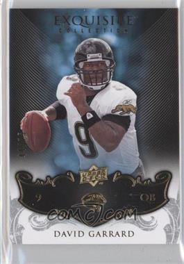 2008 Upper Deck Exquisite Collection - [Base] #46 - David Garrard /75