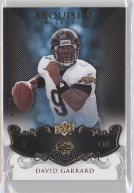 2008 Upper Deck Exquisite Collection - [Base] #46 - David Garrard /75