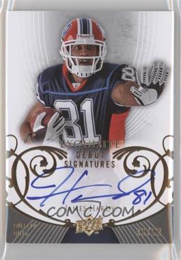 2008 Upper Deck Exquisite Collection - Debut Signatures - Gold #EGDS-JH - James Hardy /60