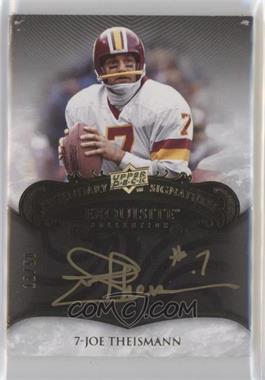 2008 Upper Deck Exquisite Collection - Legendary Gold Signatures #EGS-JT - Joe Theismann /50