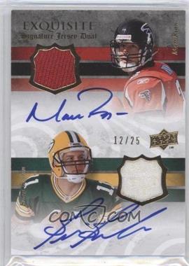 2008 Upper Deck Exquisite Collection - Signature Jerseys Dual #ESSD-BR - Matt Ryan, Brian Brohm /25