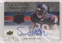 Steve Slaton #/25