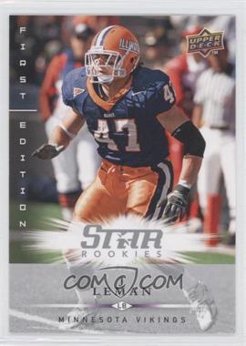 2008 Upper Deck First Edition - [Base] #169 - Star Rookies - J Leman