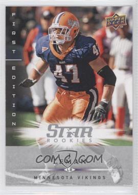 2008 Upper Deck First Edition - [Base] #169 - Star Rookies - J Leman